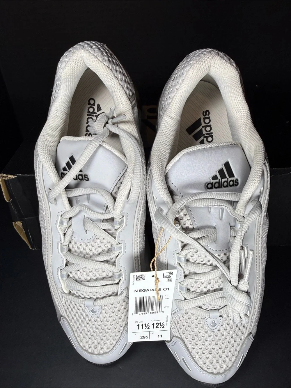 Adidas Men’s Megaride 01 Running Shoes - Gray size 11.5M